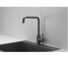 Смеситель для кухни GRANULA KS-7110, ГРАФИТ МАТОВЫЙ 