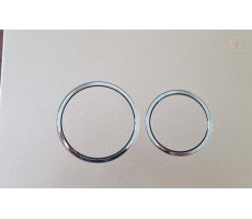 Кнопка для инсталляция Ceramalux DC-16 шампань 