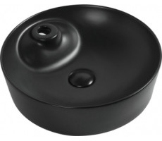 Раковина накладная Aquanet Moon-2-MB 43 черный матовый 