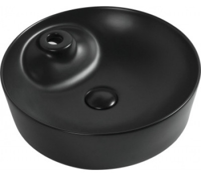 Раковина накладная Aquanet Moon-2-MB 43 черный матовый 