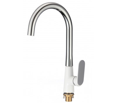 Смеситель для кухни Savol SK-H6004 хром | белый 