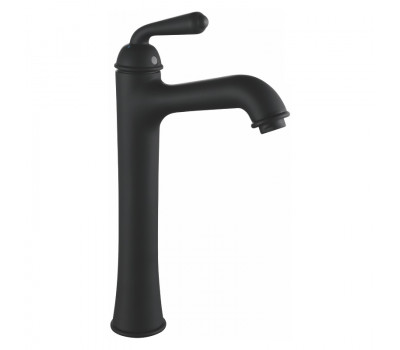 Смеситель для раковины высокий Rose R02H R0211H, черный