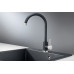 Смеситель для кухни GRANULA ST-4031, ШВАРЦ 