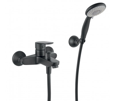 Смеситель для ванны Fiore KEVON BLACK MATT 81NN8150, черный