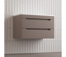 Тумба подвесная Style Line Остин под раковину Фортуна 80 2 ящ тауп темный эмаль PLUS ЛС-00002406-2 Тумба подвесная Style Line Остин под раковину Фортуна 80 2 ящ тауп темный эмаль PLUS ЛС-00002406-2