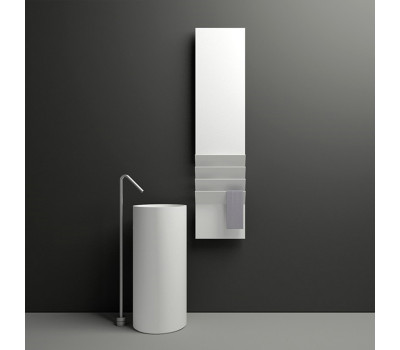 Полотенцесушитель электрический Antrax Flaps ECFPB171001T/BCOR белый 