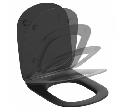 Крышка-сиденье для унитаза Ideal Standard Silk Black Tesi T3527V3 Черный матовый