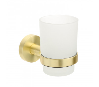 Подстаканник одинарный золото-сатин Fixsen Comfort Gold FX-87006 