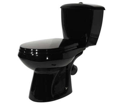Унитаз-компакт Оскольская керамика Элисса Стандарт, с сиденьем, черный 43374130202 Унитаз-компакт Оскольская керамика Элисса Стандарт, с сиденьем, черный 43374130202