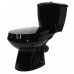 Унитаз-компакт Оскольская керамика Элисса Стандарт, с сиденьем, черный 43374130202 Унитаз-компакт Оскольская керамика Элисса Стандарт, с сиденьем, черный 43374130202