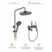 Душевая система Prohanss P61.24.09, графит 
