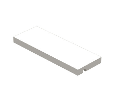 Полочка L260 Ritmonio Elementa Fittings 7N0004F38 Белый 