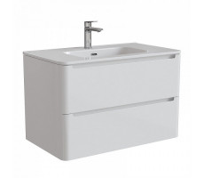 Тумба с раковиной IDDIS Edifice 80 подвесная белая EDI80W0i95K  