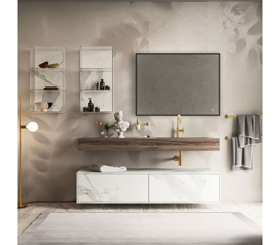 Зеркало Vincea LED VLM-3VN800B 800х600 c сенсорным выключателем и диммером 