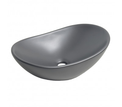 Раковина накладная GID 9133gnm Gun metal 