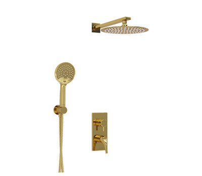 Душевая система WasserKRAFT  A71207 золото 