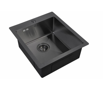 Мойка для кухни Zorg PVD-4551 GRAFIT графит Мойка для кухни Zorg PVD-4551 GRAFIT графит