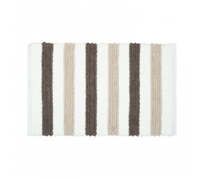 Коврик для ванной 1-ый Fixsen AMBER, mix серый+бежевый+белый, 50х80см FX-8040Z 