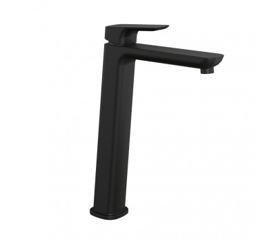 Смеситель для раковины PAINI Nove без донного клапана, высокий, черный (YO) 09YO205LL 