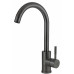 Смеситель для кухни R-излив нержавеющая графит K4GM ESKO Смеситель для кухни R-излив нержавеющая графит K4GM ESKO