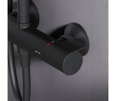 Душевая система с термостатом AM.PM X-Joy F0785A422 Черный 