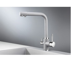 Смеситель для кухни GRANULA 2015, АЛЮМИНИУМ 