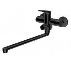 Смеситель для ванны Bravat Eler F6191238BM-01L-RUS черный 