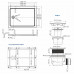 Душевой поддон WasserKRAFT Amper 29T 29T07U белый матовый 