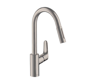 Смеситель для кухни Hansgrohe Kitchen 73880800 нержавейка 