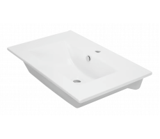 Раковина Sanita Luxe Quadro 75 QDR75SLWB01 белый 
