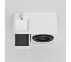 Раковина мебельная над стиральной машиной, левая, 100 см AM.PM X-Joy M85AWPL1001WG Белый 