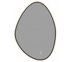 Зеркало Aquanet Контур 600х850 LED TX ассиметричное, антипар, черный 00367658 