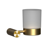 Стакан для ванной Raiber RPG-80007, матовое золото 