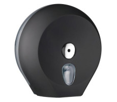 Диспенсер для туалетной бумаги пластмассовый Black малый NOFER 05010.N 