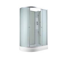 Душевая кабина AvaCan C2012R N без крыши матовый Хром 