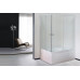 Душевой угол с поддоном Royal Bath RB 8120BP-C (матовое) правый белый 