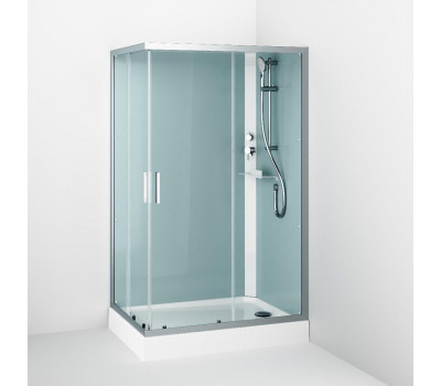 Душевая кабина 120x80 см, без гидромассажа AM.PM Gem W90C-404-12080MT Стекло прозрачное; профиль хром матовый 