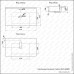 Раковина MELANA MLN-E80 (9080E) белый 