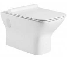 Унитаз подвесной Aquanet Rimless Cube-W CL-12248D 