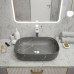 Раковина Teymi Solli 60 artceramic, накладная, Графит Мрамор T50385 