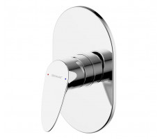 Встраиваемый смеситель 1-функц. Bravat PB84898CP-RUS Хром 