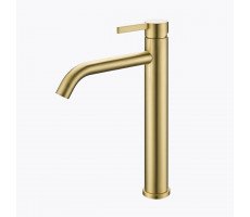 Смеситель Splenka высокий для умывальника  S221.15.03 золотой сатин 