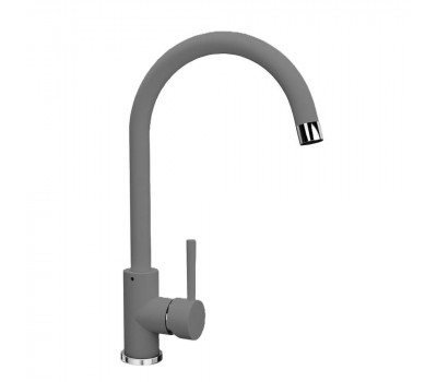 Смеситель для кухни Florentina ЮНА 313.39H.1123.307, серый шёлк  Смеситель для кухни Florentina ЮНА 313.39H.1123.307, серый шёлк