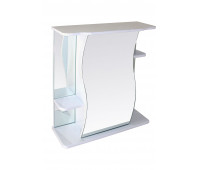 Зеркало-шкаф навесной без подсветки MIXLINE Венеция-60 белый 77001136  