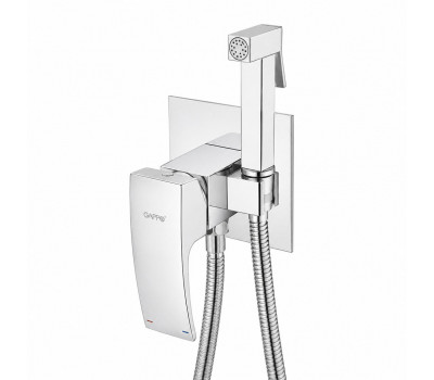 Гигиенический душ со смесителем GAPPO G7207-1, хром 