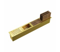 Сушка OMOIKIRI DRY-01, размер 1240*200*200, цвет-светлое золото 4999012 