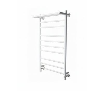 Полотенцесушитель электрический Comfysan Luce EC-10 100/50 с полкой, белый 