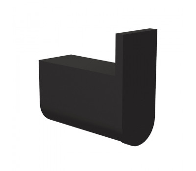Крючок для ванной комнаты Knotlor RH102BL черный матовый 