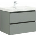 Тумба с раковиной Aquanet Вега 2.0 70 2 ящ. цв.мисти грин (раковина Ирис) 00344750 Тумба с раковиной Aquanet Вега 2.0 70 2 ящ. цв.мисти грин (раковина Ирис) 00344750