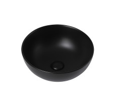 Раковина накладная ABBER Bequem AC2105MB черная матовая 